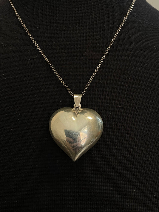 Sterling Silver Heart Necklace