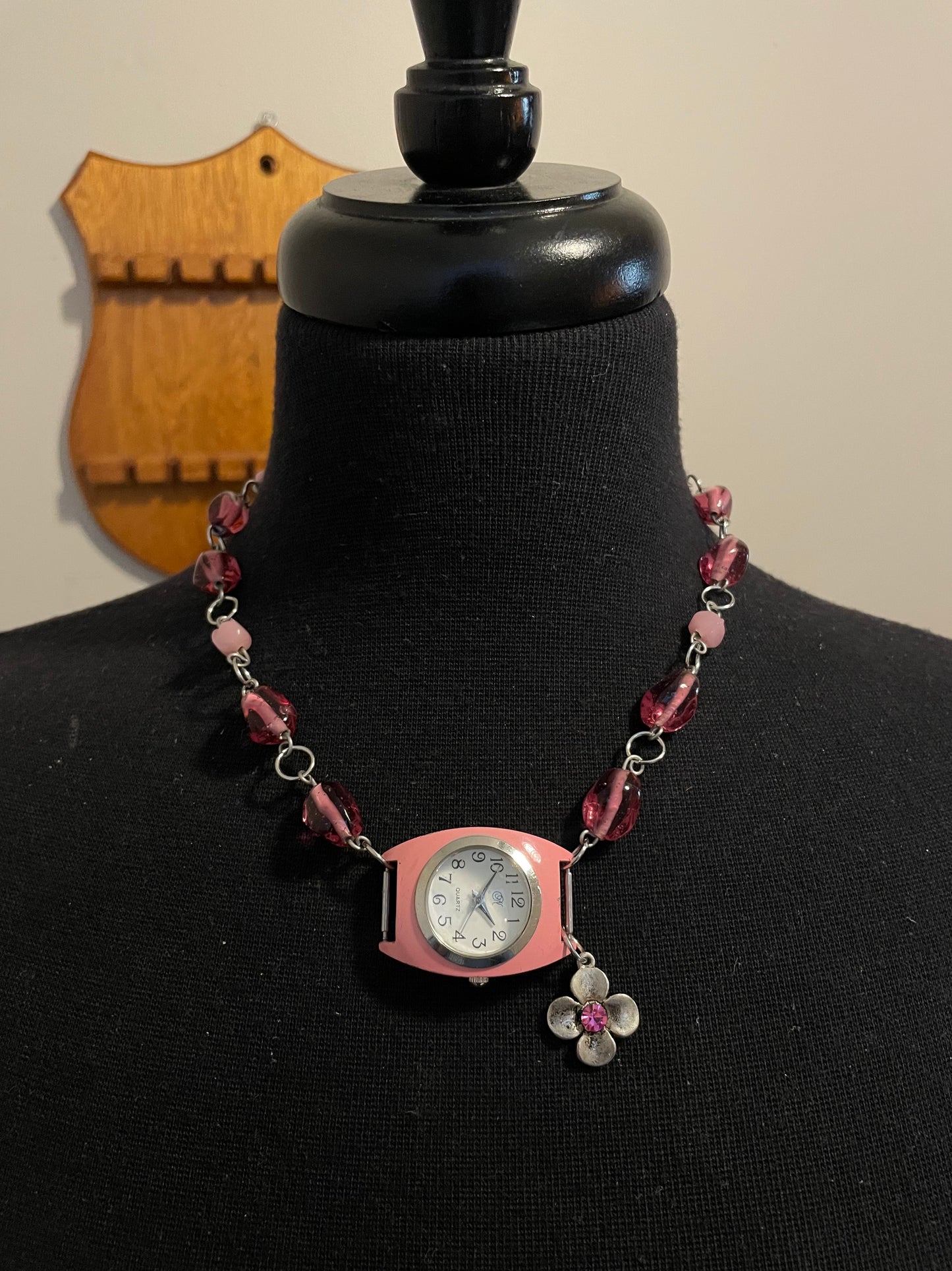 Cherry Watch Necklace