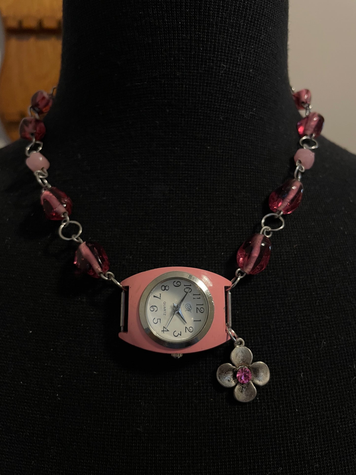 Cherry Watch Necklace