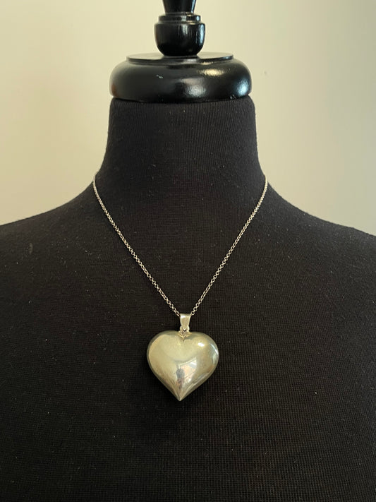 Sterling Silver Heart Necklace