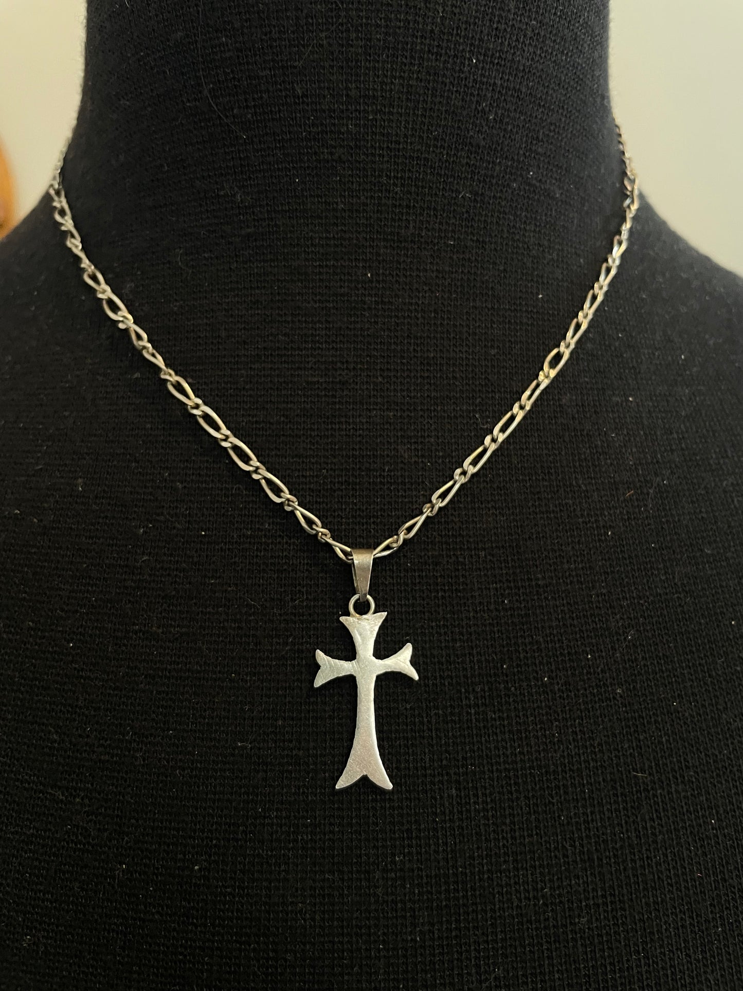Silver Cross Necklace