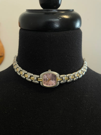 Pink Watch Choker